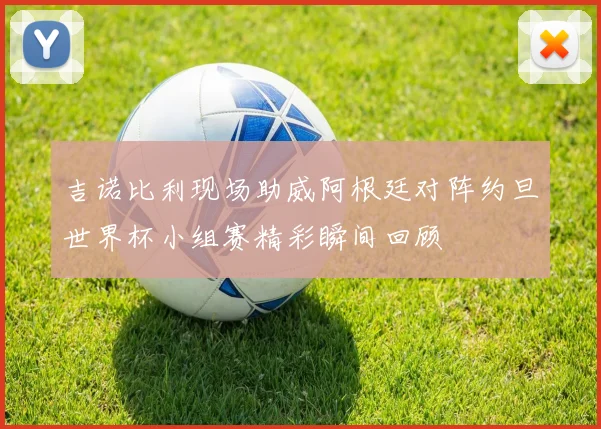 吉诺比利现场助威阿根廷对阵约旦世界杯小组赛精彩瞬间回顾